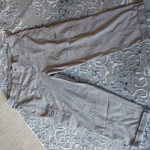 Women's fly front casual charmed convertible ankle pants